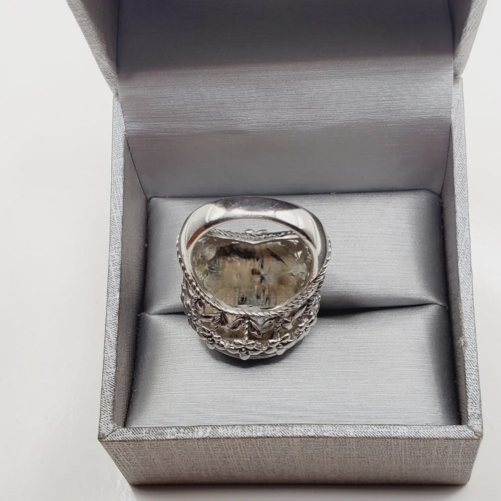 Abalone Shell 925 Ring